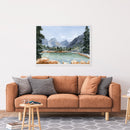 "Delta Lake" Art Print "Delta Lake" Art Print