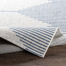Stephan Blue & Cream Outdoor Rug Stephan Blue & Cream Outdoor Rug