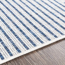 Stephan Blue & Cream Outdoor Rug Stephan Blue & Cream Outdoor Rug
