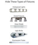 Moderne Vanity Light Cover Conversion Kit, 20"W White Textured Fabric Shade - DIY Upgrades Hollywood Lights (No Wiring) Moderne Vanity Light Cover Conversion Kit, 20"W White Textured Fabric Shade - DIY Upgrades Hollywood Lights (No Wiring)