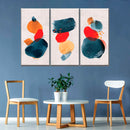 Watercolor Blotches Canvas Set Wall Art Watercolor Blotches Canvas Set Wall Art
