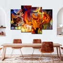 Abstract Stained Glass Wall Art Abstract Stained Glass Wall Art