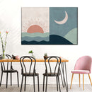 Boho Sunrise And Sunset II Wall Art Boho Sunrise And Sunset II Wall Art