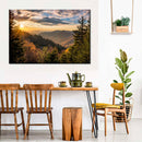 Sunrise In Smoky Mountains Wall Art Sunrise In Smoky Mountains Wall Art