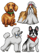 "Dogs" 122CS Counted Cross-Stitch Kit "Dogs" 122CS Counted Cross-Stitch Kit