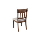 Donham Set of 2 Side Chairs, Brown Donham Set of 2 Side Chairs, Brown