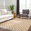 Ionut Checkered Jute Area Rug Ionut Checkered Jute Area Rug