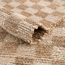 Ionut Checkered Jute Area Rug Ionut Checkered Jute Area Rug