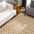 Ionut Checkered Jute Area Rug Ionut Checkered Jute Area Rug