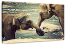 Asian Elephants Wall Art Asian Elephants Wall Art
