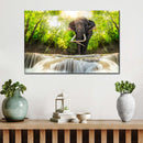 Waterfall Elephant Wall Art Waterfall Elephant Wall Art
