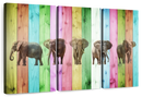 Color Stripe Elephants Color Stripe Elephants