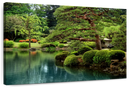 Zen Lakeside Bonsai Trees Wall Art Zen Lakeside Bonsai Trees Wall Art