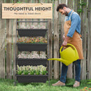 4-Tier Vertical Garden Planter Ideal for Small Patios, Balconies and Decks - Grow More Vegetables, Flowers & Herbs 4-Tier Vertical Garden Planter Ideal for Small Patios, Balconies and Decks - Grow More Vegetables, Flowers & Herbs