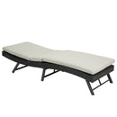 Walker Edison | Outdoor Wicker Lounge Adjustable Chair Walker Edison | Outdoor Wicker Lounge Adjustable Chair