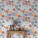 Abstract Doodle Circle Removable Wallpaper Abstract Doodle Circle Removable Wallpaper