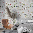 Garden Spring Flowers Removable Wallpaper Garden Spring Flowers Removable Wallpaper