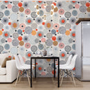 Abstract Doodle Circle Removable Wallpaper Abstract Doodle Circle Removable Wallpaper