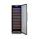 Edgestar 24" Wide 151 Bottle Capacity Freestanding Single Zone Wine Cooler With Even Cooling Technology (SAK30756) Edgestar 24" Wide 151 Bottle Capacity Freestanding Single Zone Wine Cooler With Even Cooling Technology (SAK30756)