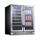 Edgestar 30" Wide 28 Bottle Built In Dual Zone Beverage Center With 86 Can Capacity (SAK35972) Edgestar 30" Wide 28 Bottle Built In Dual Zone Beverage Center With 86 Can Capacity (SAK35972)