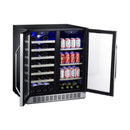 Edgestar 30" Wide 28 Bottle Built In Dual Zone Beverage Center With 86 Can Capacity (SAK35972) Edgestar 30" Wide 28 Bottle Built In Dual Zone Beverage Center With 86 Can Capacity (SAK35972)