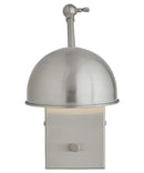 Adesso 12"H Swing Arm LED Wall Lamp Brushed Steel Metal Finish Adesso 12"H Swing Arm LED Wall Lamp Brushed Steel Metal Finish