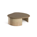 Amorphous Handmade Patterned Lacquered Wood Coffee Table - Il Amorphous Handmade Patterned Lacquered Wood Coffee Table - Il