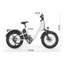EKX L1 1000W 48V/15.6AH Electric Mountain Fat Tire Bike, 20" (SAK27491) EKX L1 1000W 48V/15.6AH Electric Mountain Fat Tire Bike, 20" (SAK27491)