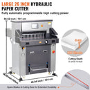 Electric Heavy Duty Hydraulic Paper Cutter Machine With Touchscreen, 26 Inch (SAK92518) Electric Heavy Duty Hydraulic Paper Cutter Machine With Touchscreen, 26 Inch (SAK92518)
