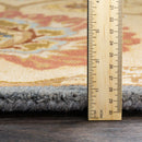 Caesar 1116 Hand Tufted Beige & Rust Wool Rug Caesar 1116 Hand Tufted Beige & Rust Wool Rug