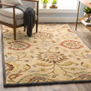 Caesar 1116 Hand Tufted Beige & Rust Wool Rug Caesar 1116 Hand Tufted Beige & Rust Wool Rug