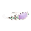 Emile Purple Quartz Sterling Silver Cuff Bracelet Emile Purple Quartz Sterling Silver Cuff Bracelet