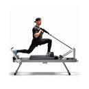 Extra Large Multi-Functional Pilates Reformer Machine With Dynamic Resistance Cords And Aerobic Rebounder, Black (SAK32879) Extra Large Multi-Functional Pilates Reformer Machine With Dynamic Resistance Cords And Aerobic Rebounder, Black (SAK32879)