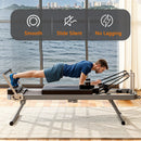 Extra Large Multi-Functional Pilates Reformer Machine With Dynamic Resistance Cords And Aerobic Rebounder, Black (SAK32879) Extra Large Multi-Functional Pilates Reformer Machine With Dynamic Resistance Cords And Aerobic Rebounder, Black (SAK32879)