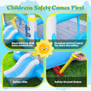 Extra Large Multifunctional Jump 'N Slide Inflatable Bouncer With Blower (SAK81243) Extra Large Multifunctional Jump 'N Slide Inflatable Bouncer With Blower (SAK81243)