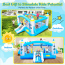 Extra Large Multifunctional Jump 'N Slide Inflatable Bouncer With Blower (SAK81243) Extra Large Multifunctional Jump 'N Slide Inflatable Bouncer With Blower (SAK81243)