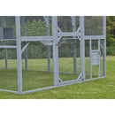 Extra Large Outdoor Cat Kitten Playpen House With Platforms, And Waterproof Cover (SAK55092) Extra Large Outdoor Cat Kitten Playpen House With Platforms, And Waterproof Cover (SAK55092)