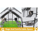 Extra Large Outdoor Cat Kitten Playpen House With Platforms, And Waterproof Cover (SAK55092) Extra Large Outdoor Cat Kitten Playpen House With Platforms, And Waterproof Cover (SAK55092)