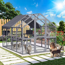 Extra Large Outdoor Cat Kitten Playpen House With Platforms, And Waterproof Cover (SAK55092) Extra Large Outdoor Cat Kitten Playpen House With Platforms, And Waterproof Cover (SAK55092)