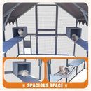 Extra Large Outdoor Cat Kitten Playpen House With Platforms, And Waterproof Cover (SAK55092) Extra Large Outdoor Cat Kitten Playpen House With Platforms, And Waterproof Cover (SAK55092)