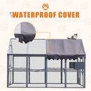 Extra Large Outdoor Cat Kitten Playpen House With Platforms, And Waterproof Cover (SAK55092) Extra Large Outdoor Cat Kitten Playpen House With Platforms, And Waterproof Cover (SAK55092)