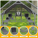 Extra Large Outdoor Cat Kitten Playpen House With Platforms, And Waterproof Cover (SAK55092) Extra Large Outdoor Cat Kitten Playpen House With Platforms, And Waterproof Cover (SAK55092)