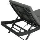 Walker Edison | Outdoor Wicker Lounge Adjustable Chair Walker Edison | Outdoor Wicker Lounge Adjustable Chair