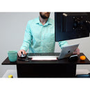 12"H Miracle Desk Portable Dark Red Cocoa 12"H Miracle Desk Portable Dark Red Cocoa