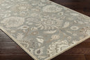 Conesus 1195 Hand Tufted Ivory & Taupe Wool Rug Conesus 1195 Hand Tufted Ivory & Taupe Wool Rug