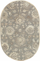 Conesus 1195 Hand Tufted Ivory & Taupe Wool Rug Conesus 1195 Hand Tufted Ivory & Taupe Wool Rug