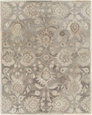 Conesus 1195 Hand Tufted Ivory & Taupe Wool Rug Conesus 1195 Hand Tufted Ivory & Taupe Wool Rug