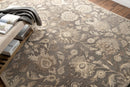 Conesus 1195 Hand Tufted Ivory & Taupe Wool Rug Conesus 1195 Hand Tufted Ivory & Taupe Wool Rug
