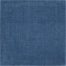 Brockton Solid Blue Wool Rug Brockton Solid Blue Wool Rug