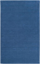 Brockton Solid Blue Wool Rug Brockton Solid Blue Wool Rug